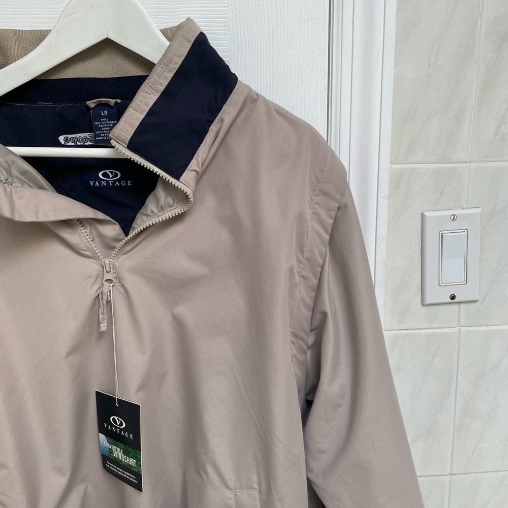 NWT Vantage Golf Windbreaker